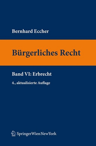 Bürgerliches Recht VI. Erbrecht