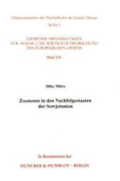 Zoonosen in den Nachfolgestaaten der Sowjetunion.