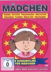 Mädchen, 8 Kinderfilme für Mädchen, 8 DVDs