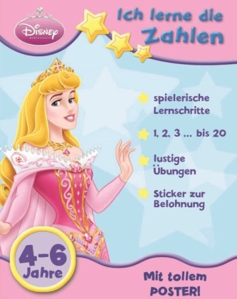Disney Prinzessin, Ich lerne die Zahlen - 