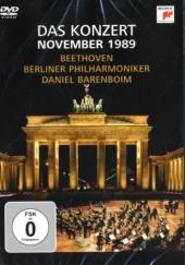 Das Konzert November 1989, 1 DVD - Ludwig van Beethoven