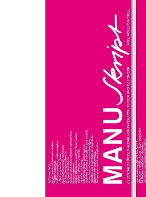 Manuskript - Axel M&uuml;ller-Sch&ouml;ll