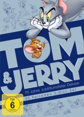Tom und Jerry, 70 Jahre Jubil&auml;umsfeier Deluxe, 2 DVDs