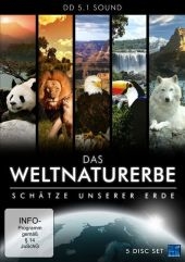 Das Weltnaturerbe - Schätze unserer Erde, 5 DVDs