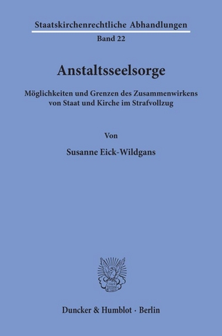 Anstaltsseelsorge.