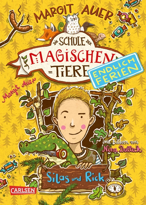 Die Schule der magischen Tiere - Endlich Ferien 2: Silas und Rick - Margit Auer