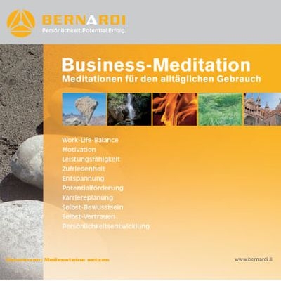 Business-Meditationen (Digipak-Version) - Lara Bernardi