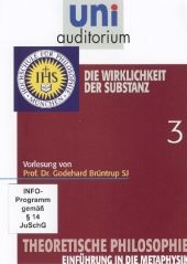 Die Wirklichkeit der Substanz, 1 DVD
