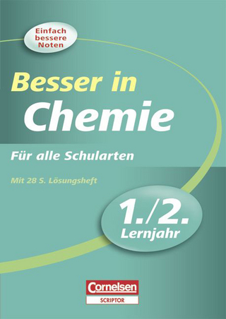 Besser in der Sekundarstufe I - Chemie / 1./2. Lernjahr - Übungsbuch mit separatem Lösungsheft (28 S.)