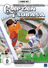 Captain Tsubasa - Die tollen Fußballstars, 3 DVDs. Vol.4
