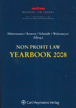 Non Profit Law Yearbook 2008