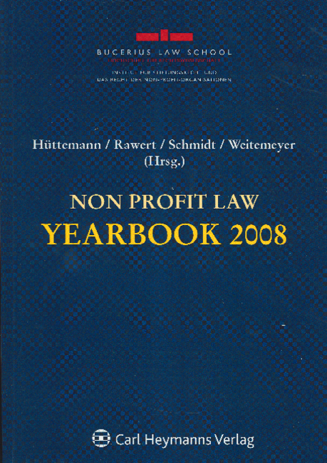 Non Profit Law Yearbook 2008 - 
