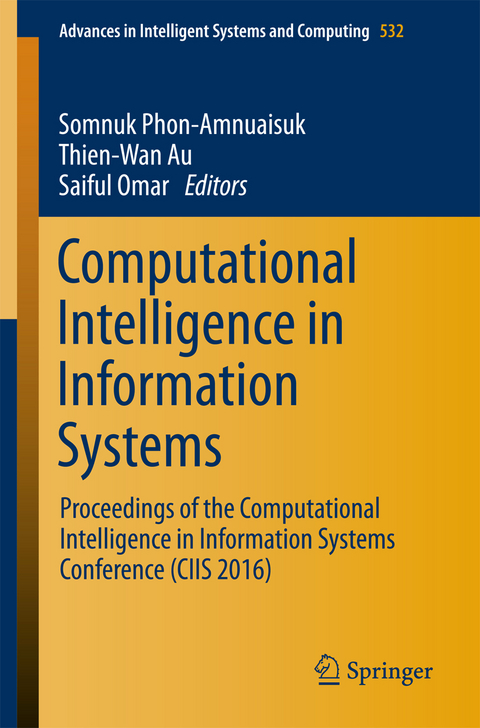 Computational Intelligence in Information Systems - 