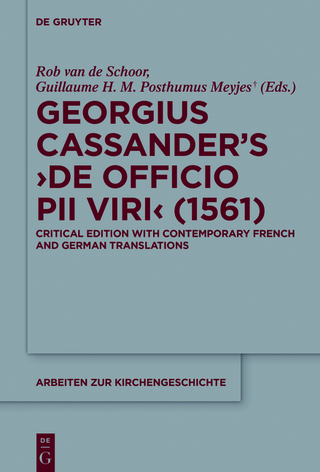 Georgius Cassander’s 'De officio pii viri' (1561)