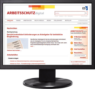 ARBEITSSCHUTZdigital - Jahresabonnement bei Kombibezug Print und Datenbank