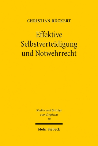 Effektive Selbstverteidigung und Notwehrrecht