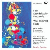 Vom Himmel hoch, 1 Audio-CD - Felix Mendelssohn Bartholdy