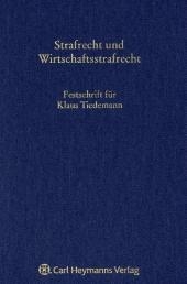 Strafrecht und Wirtschaftsstrafrecht - 