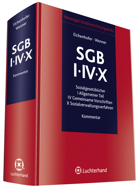 Kommentar zum SGB I/IV/X - Eberhard Eichenhofer, Ulrich Wenner
