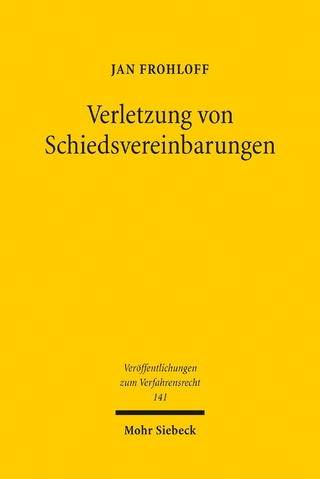 Verletzung von Schiedsvereinbarungen