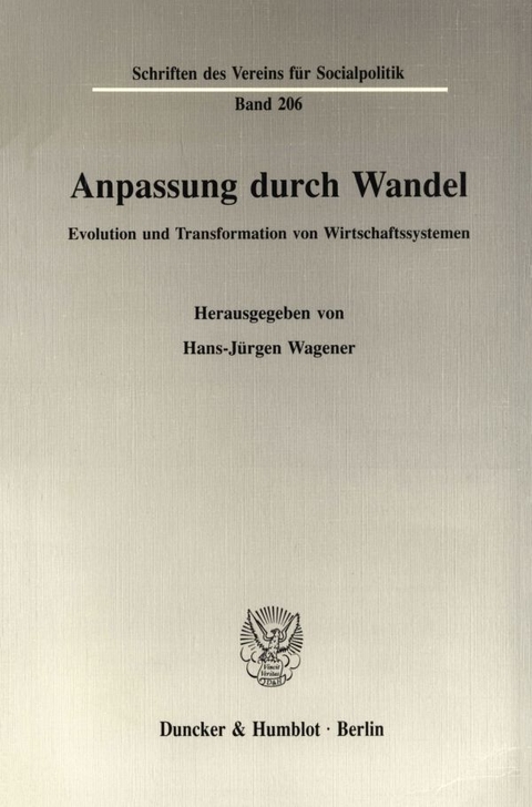 Anpassung durch Wandel. - 