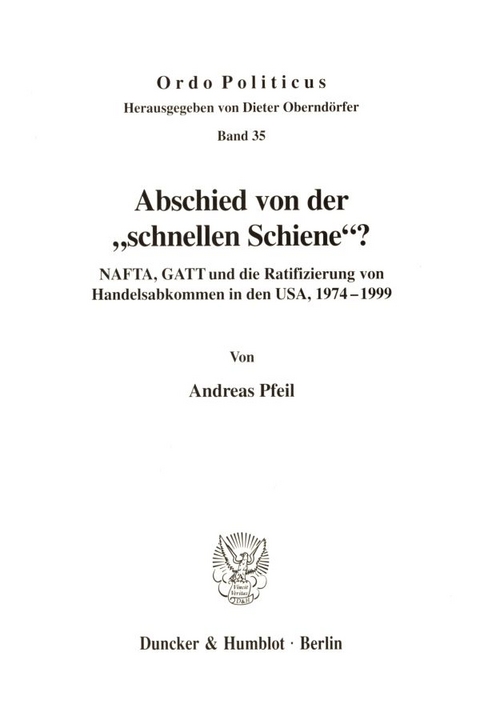 Abschied von der "schnellen Schiene"? - Andreas Pfeil
