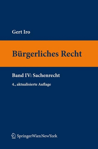 Bürgerliches Recht IV. Sachenrecht