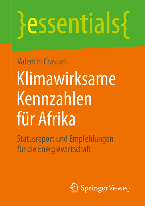 Klimawirksame Kennzahlen f&uuml;r Afrika - Valentin Crastan