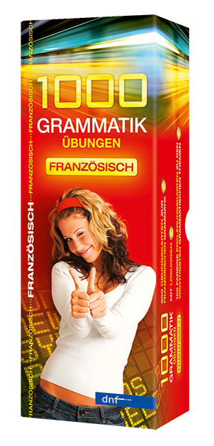 Karteikarten - 1000 Grammatik Übungen Französisch