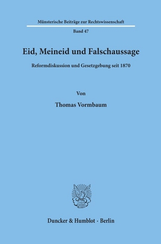Eid, Meineid und Falschaussage.