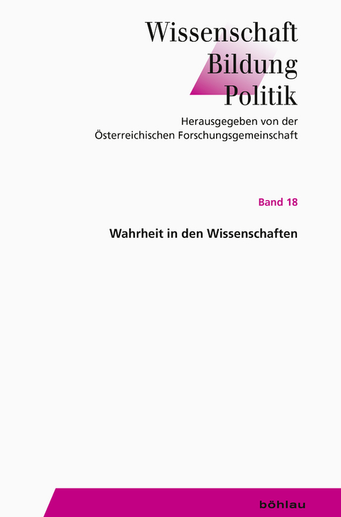 Wahrheit in den Wissenschaften - 