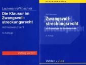 Kombination Lackmann, Zwangsvollstreckungsrecht 9. A. + Lackmann/Wittschier, Die Klausur im Zwangsvollstreckungsrecht 3. A. - Rolf Lackmann