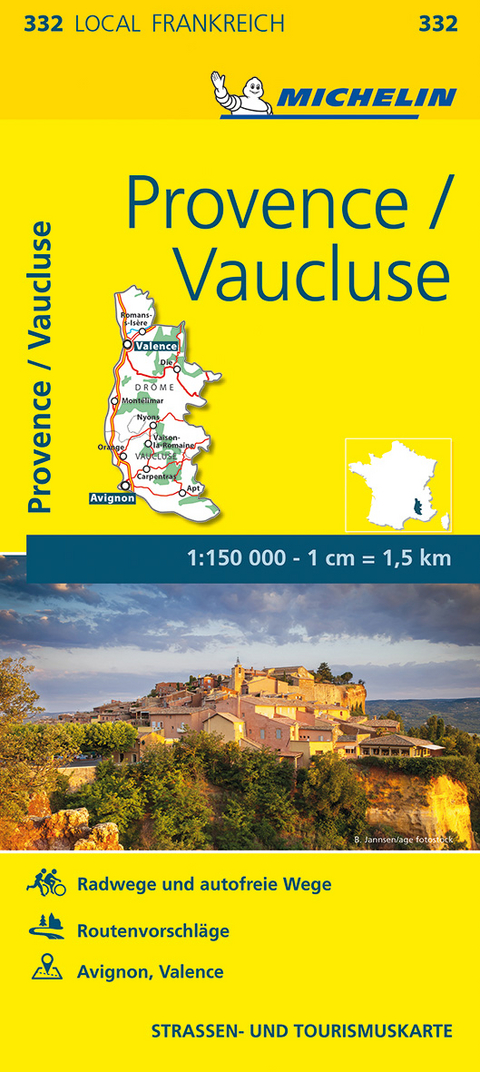 Michelin Provence - Vaucluse - Local 332 - 