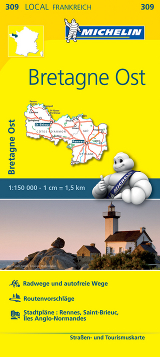 Michelin Karte Bretagne Ost