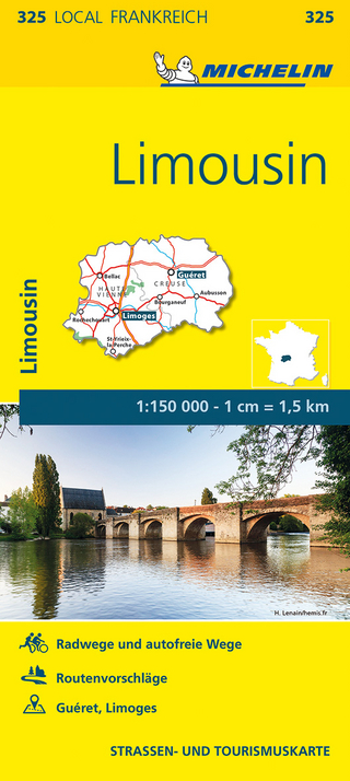 Michelin Karte Limousin