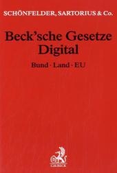 Beck'sche Gesetze Digital DVD