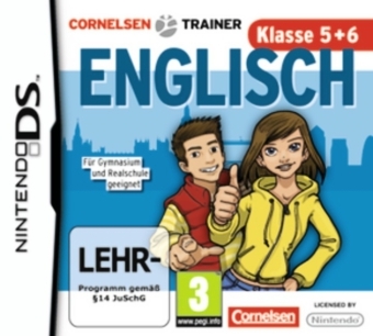 Cornelsen Trainer für Nintendo DS - Englisch / 5./6. Klasse - DS-Karte
