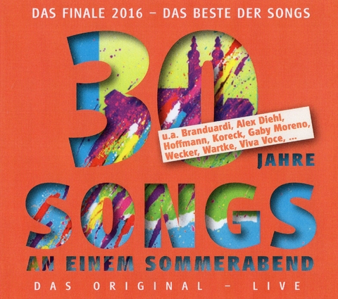 Songs an einem Sommerabend das Finale 2016