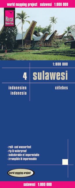 Reise Know-How Landkarte Sulawesi (1:800.000) - Indonesien 4