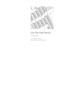 Low Rise High Density. Referenzkatalog