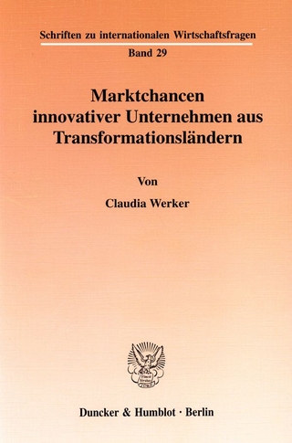 Marktchancen innovativer Unternehmen aus Transformationsländern.
