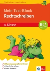 Mein Test-Block Rechtschreibung 4. Klasse