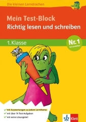 Mein Test-Block Richtig lesen und schreiben 1. Klasse