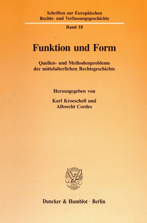 Funktion und Form. - 