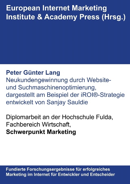 Neukundengewinnung durch Website- und Suchmaschinenoptimierung - Peter G&uuml;nter Lang