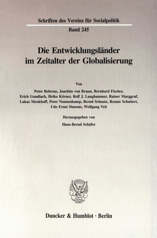 Die Entwicklungsländer im Zeitalter der Globalisierung.