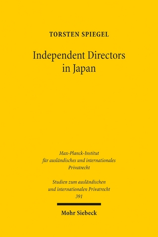 Independent Directors in Japan