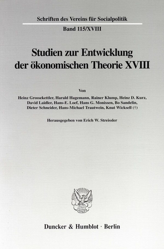 Knut Wicksell als Ökonom.