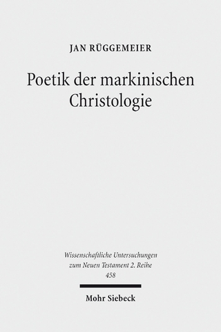 Poetik der markinischen Christologie