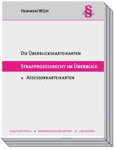 Strafprozessrecht im &Uuml;berblick - Karl-Edmund Hemmer, Achim W&uuml;st